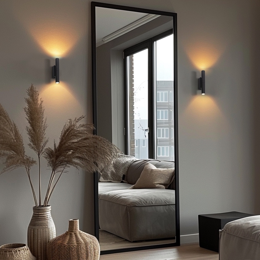 LED Stenska svetilka LAGOS 2xG9/3W/230V 4000K črna