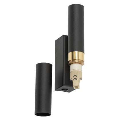 LED Stenska svetilka LAGOS 2xG9/3W/230V 4000K črna/zlata