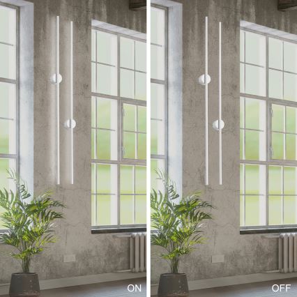 LED Stenska svetilka LANA LED/12W/230V 4000K bela