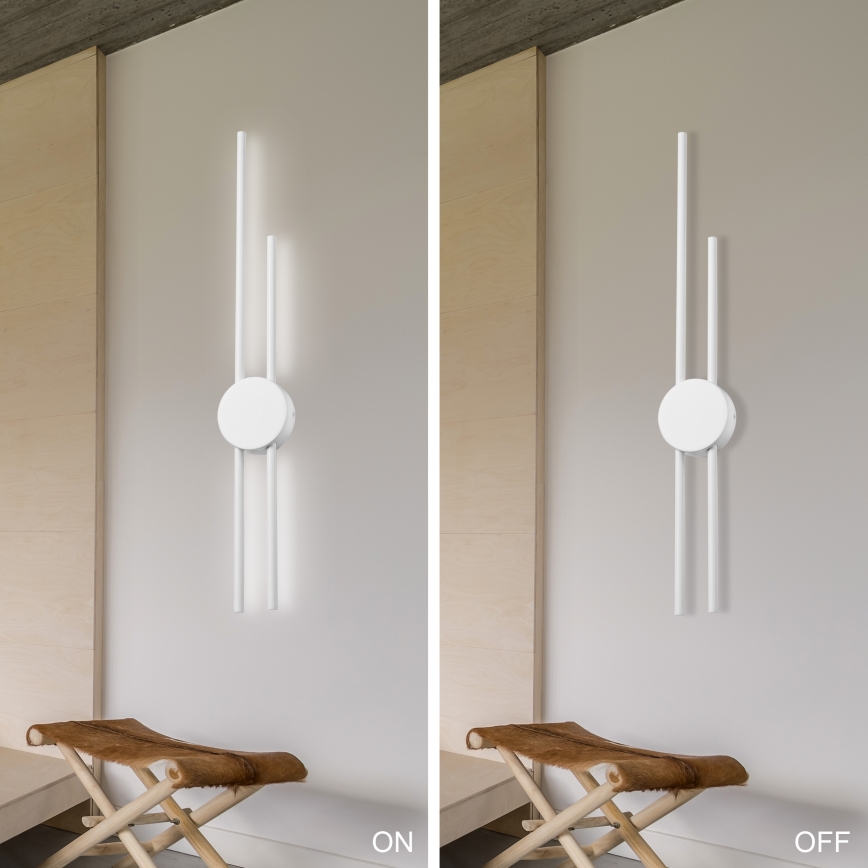 LED Stenska svetilka LANA LED/15W/230V 4000K bela