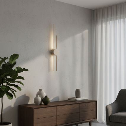 LED stenska svetilka LANA LED/15W/230V 4000K bež