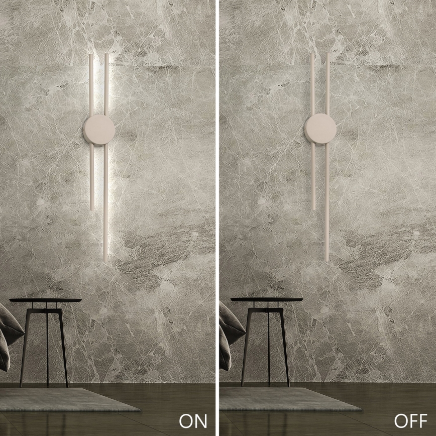 LED stenska svetilka LANA LED/15W/230V 4000K bež