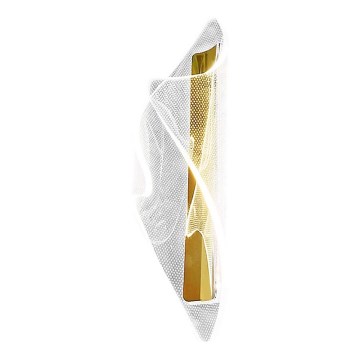 LED Stenska svetilka LARGO LED/8W/230V zlata