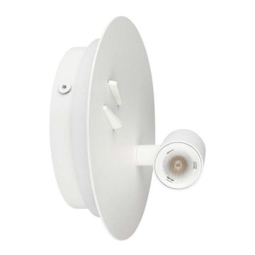 LED Stenska svetilka LED/3W/230V + LED/6W/230V 3000K bela