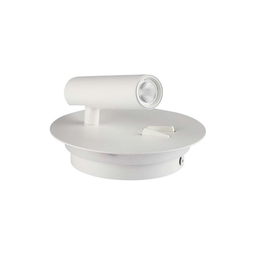 LED Stenska svetilka LED/3W/230V + LED/6W/230V 3000K bela