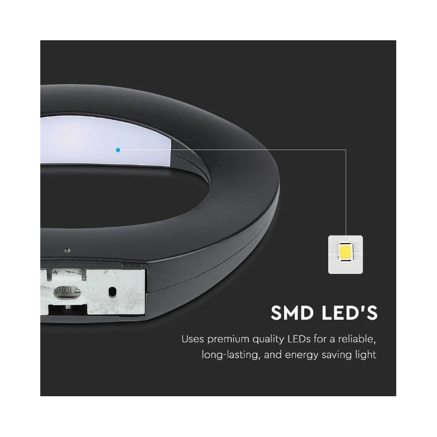 LED Stenska svetilka LED/9W/230V