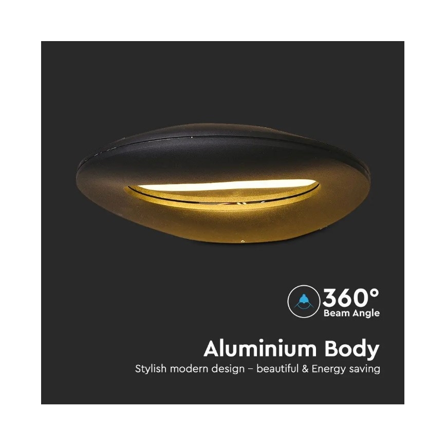 LED Stenska svetilka LED/9W/230V