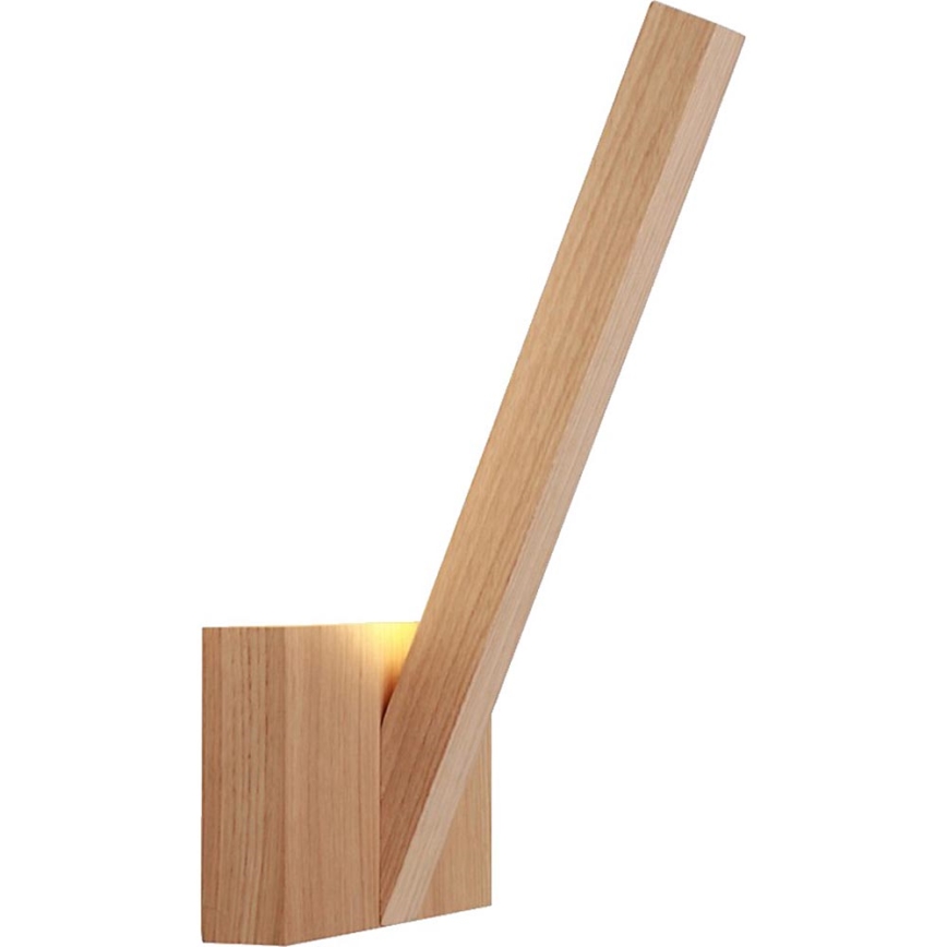 LED Stenska svetilka LINUS LED/3W/230V hrast