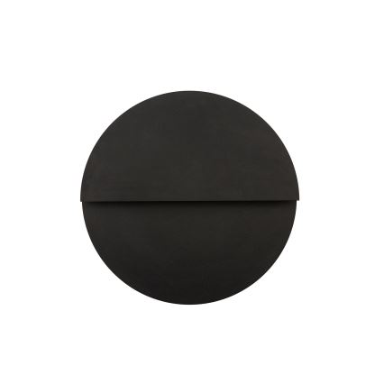 LED Stenska svetilka LUNA LED/7W/230V pr. 26 cm črna
