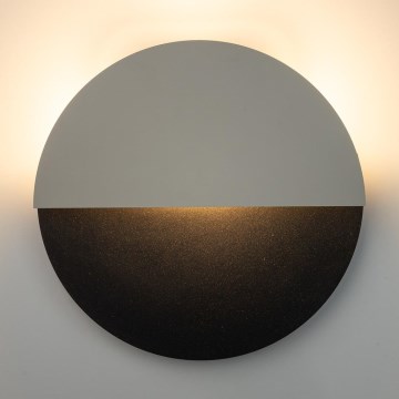 LED Stenska svetilka LUNA LED/7W/230V pr. 36 cm črna/bež