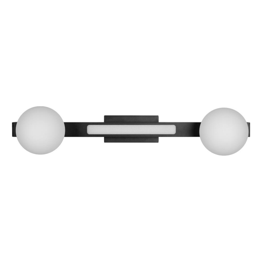 LED Stenska svetilka MAGNET LED/13W/230V + 2xG9/60W 3000/4000K črna