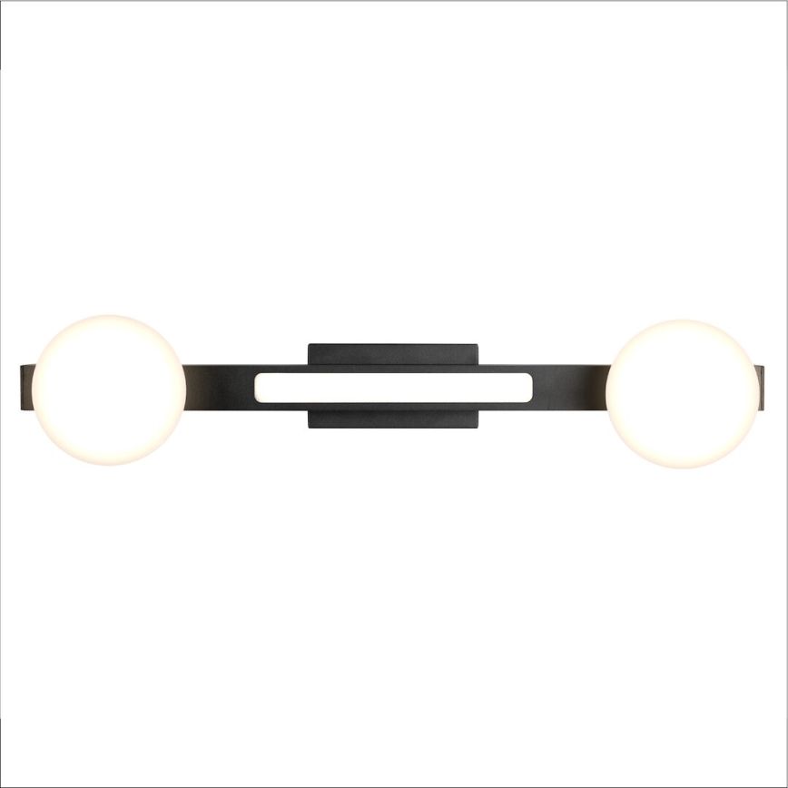 LED Stenska svetilka MAGNET LED/13W/230V + 2xG9/60W 3000/4000K črna
