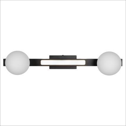 LED Stenska svetilka MAGNET LED/13W/230V + 2xG9/60W 3000/4000K črna