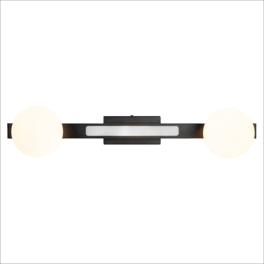LED Stenska svetilka MAGNET LED/13W/230V + 2xG9/60W 3000/4000K črna