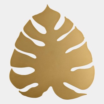 LED Stenska svetilka MONSTERA LED/12W/230V zlata
