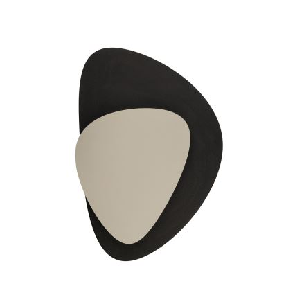 LED Stenska svetilka PEDRA LED/7W/230V črna/bež