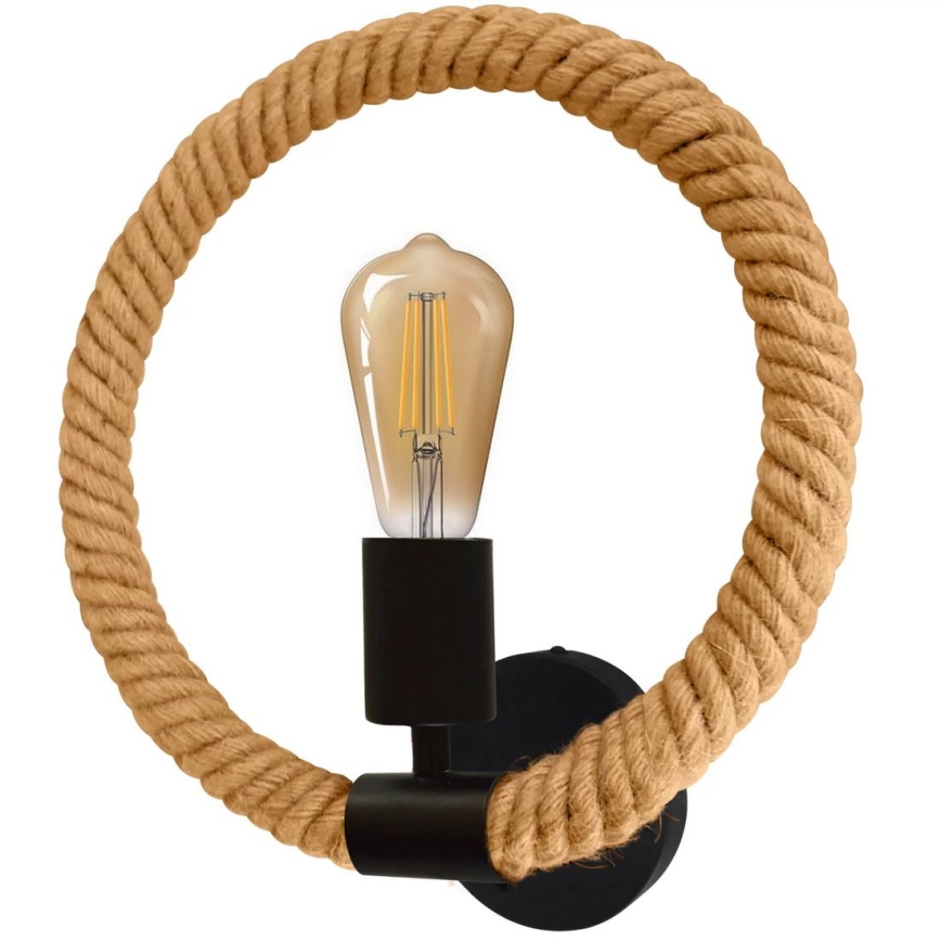 LED Stenska svetilka ROPE ARTHUR 1xE27/10W/230V