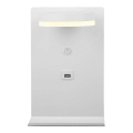 LED Stenska svetilka s polnilnikom COMPACT LED/4W/230V