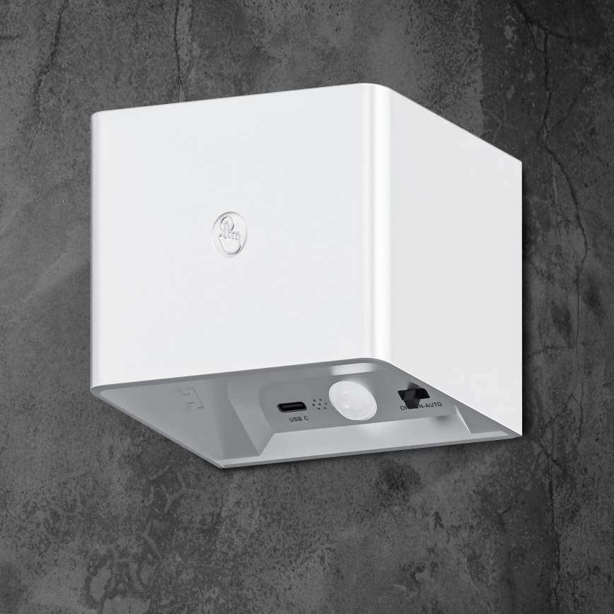 LED Zatemnitvena stenski na dotik svetel s senzorjem MIRI LED/2,5W/3,7V 3000/4000/6400K 4000 mAh bela
