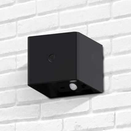 LED Zatemnitvena stenski na dotik svetel s senzorjem MIRI LED/2,5W/3,7V 3000/4000/6400K 4000 mAh črna