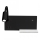 LED stenska svetilka SHELF LED/4W+LED/5W+LED/2W/230V črna