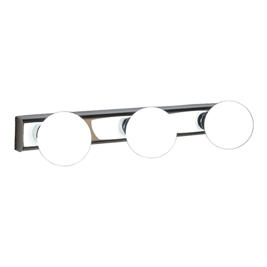 LED Stenska svetilka STARLIGHT 3xG9/3W/230V mat krom