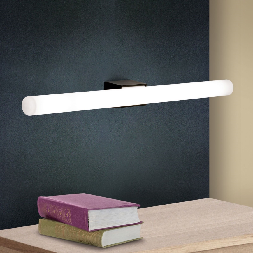 LED Stenska svetilka VISAGIST 1xS14d/8W/230V črna