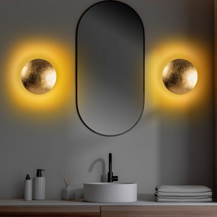 LED Stenska svetilka YOSMA LED/5W/230V 3000K zlata