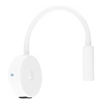 LED Stenska svetilka z USB port LAGOS 1xG9/3W/5V 4000K bela