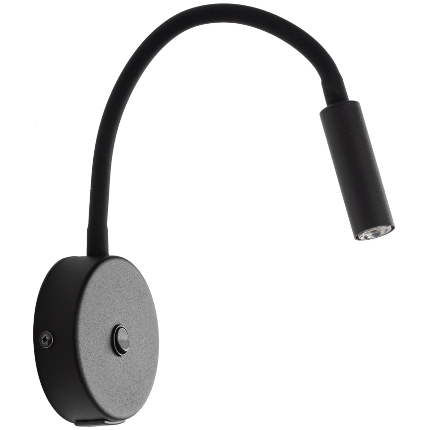 LED Stenska svetilka z USB port LAGOS 1xG9/3W/5V 4000K črna