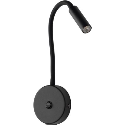 LED Stenska svetilka z USB port LAGOS 1xG9/3W/5V 4000K črna