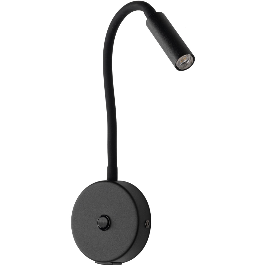 LED Stenska svetilka z USB port LAGOS 1xG9/3W/5V 4000K črna