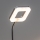 LED stenska svetilka za vtičnico LED/3,2W/230V matni krom