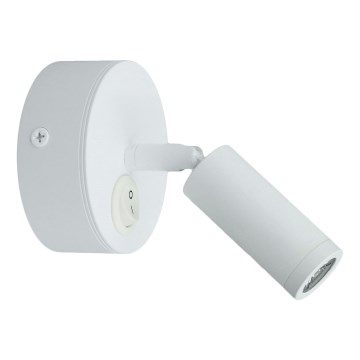 LED Stenski reflektor ARISTON LED/3W/230V 3000K bela