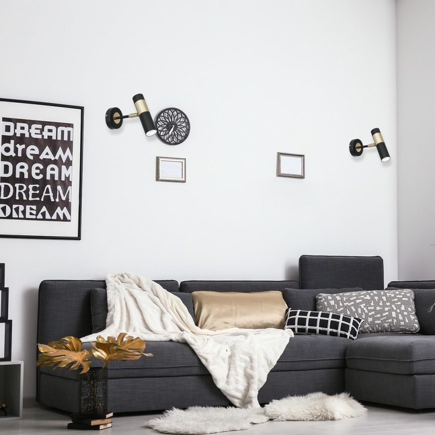 LED Stenski reflektor DALLAS 1xGU10/3W/230V
