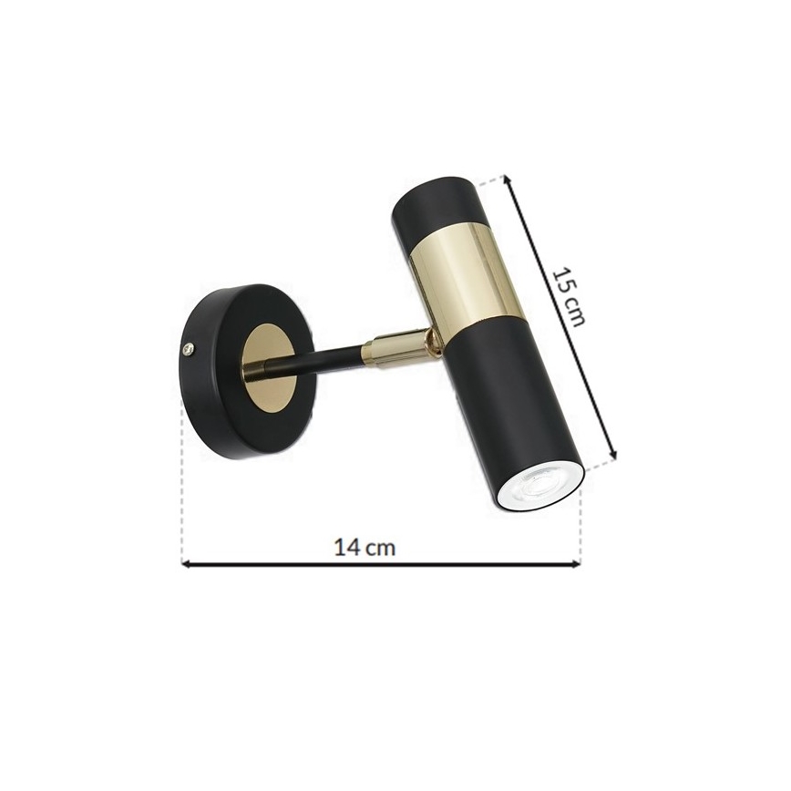 LED Stenski reflektor DALLAS 1xGU10/3W/230V
