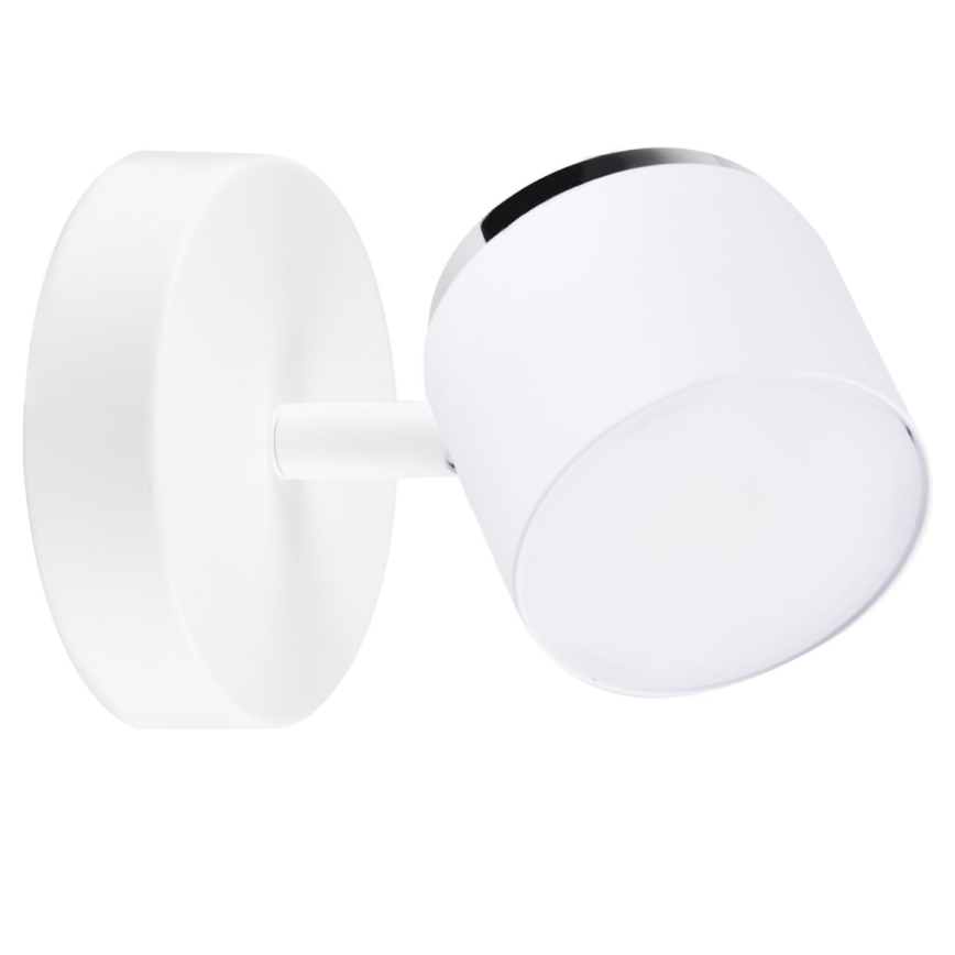 LED Stenski reflektor KUBIK LED/4,2W/230V bel