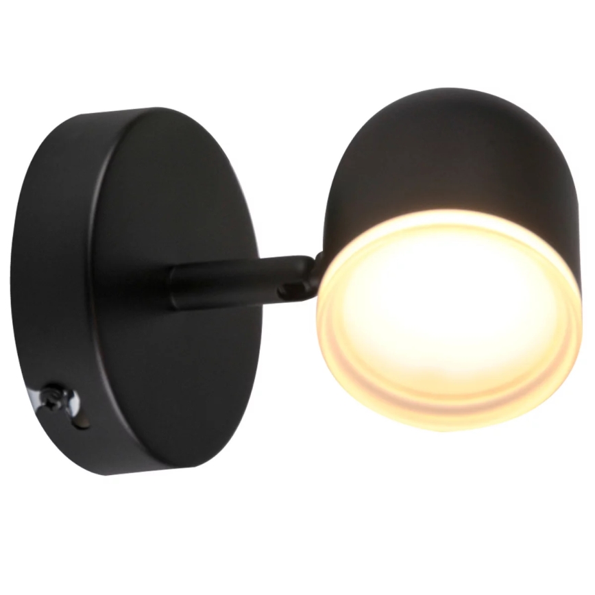 LED Stenski reflektor RAWI LED/4,2W/230V črn