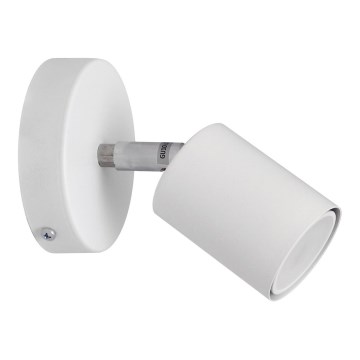 LED Stenski reflektor TUNE 1xGU10/4,8W/230V bela