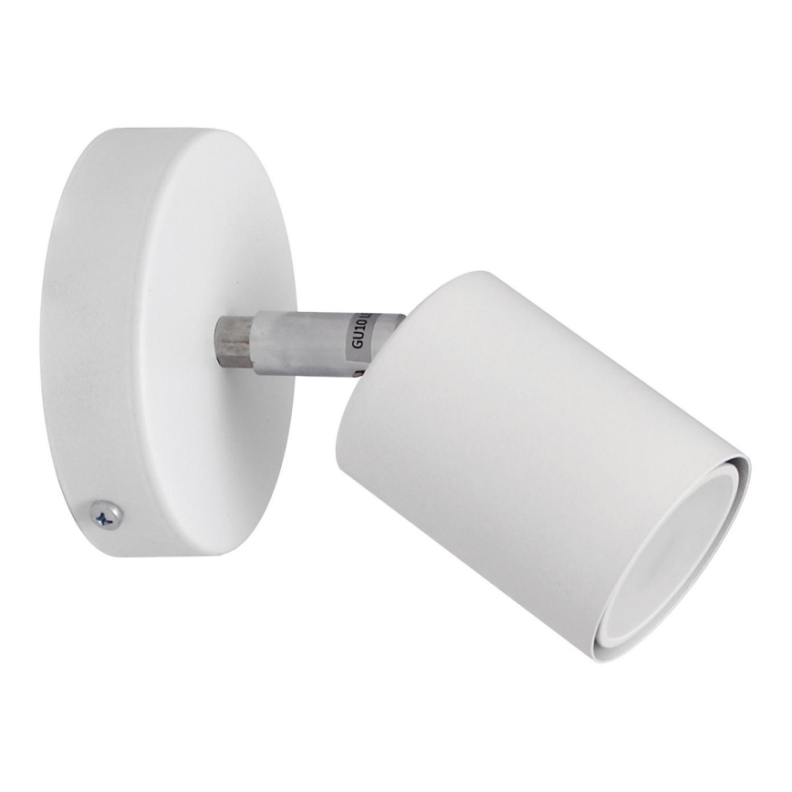 LED Stenski reflektor TUNE 1xGU10/4,8W/230V bela