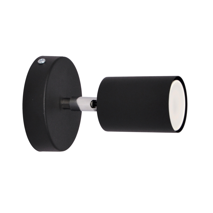 LED Stenski reflektor TUNE 1xGU10/4,8W/230V črna