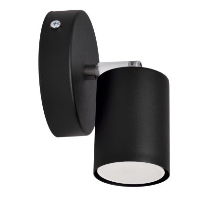 LED Stenski reflektor TUNE 1xGU10/4,8W/230V črna