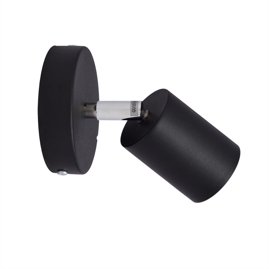 LED Stenski reflektor TUNE 1xGU10/4,8W/230V črna