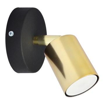 LED Stenski reflektor TUNE 1xGU10/4,8W/230V zlata/črna