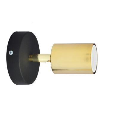 LED Stenski reflektor TUNE 1xGU10/4,8W/230V zlata/črna