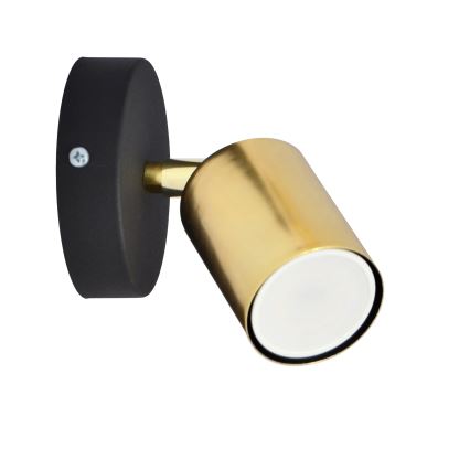 LED Stenski reflektor TUNE 1xGU10/4,8W/230V zlata/črna