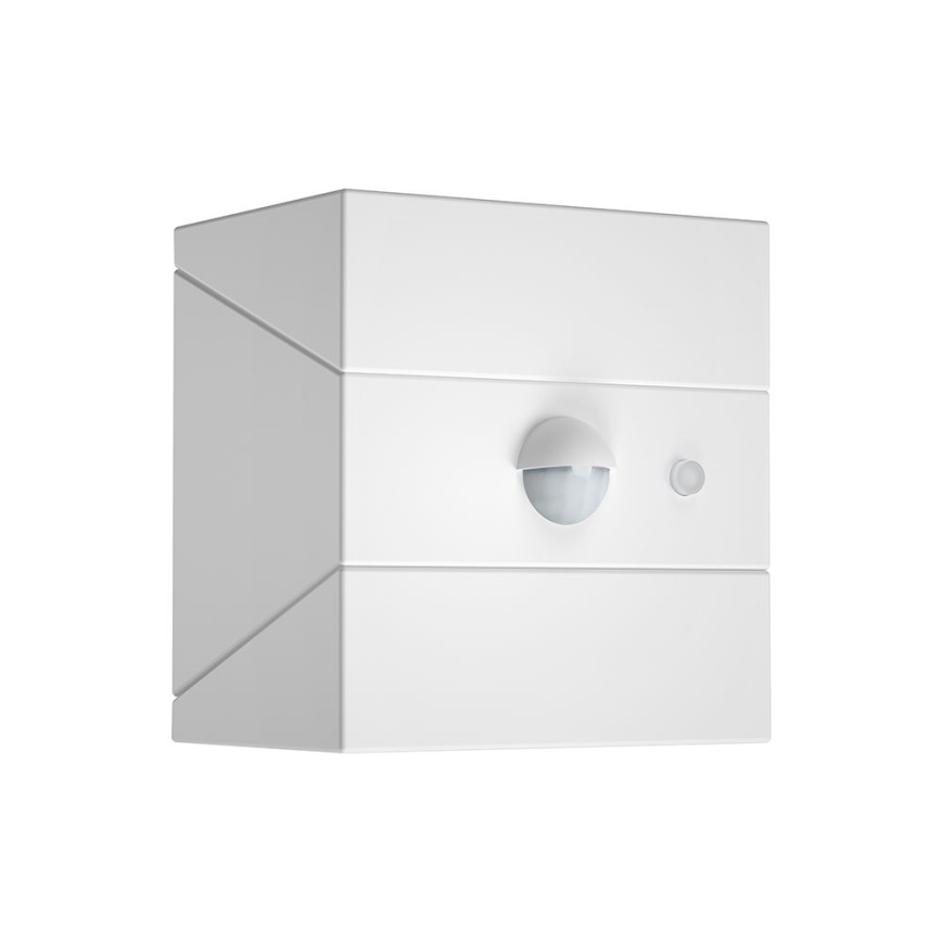 LED stensko solarno svetilo s senzorjem LED/2,5W/3,7V 3000/4000/6000K IP65 1200 mAh bela