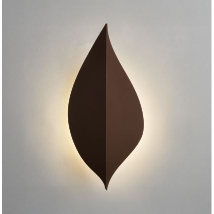 LED stensko svetilo AMALFI LED/10W/230V rjavo