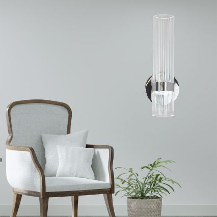 LED stensko svetilo AMBIENTE LED/6W/230V 3000/4000/6000K sijajni krom