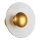 LED stensko svetilo GLAMOUR LED/9W/230V zlato
